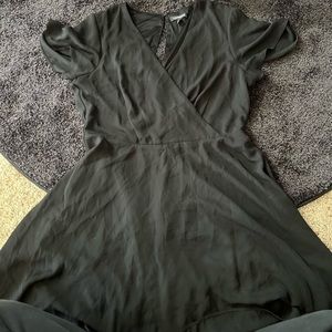 Express black flowy dress